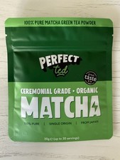 Perfect Ted 100% Pure Organic Ceremonial Grade Japan Matcha Green Tea Powder