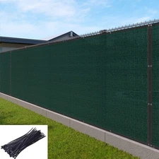 Privacy Screen Fence Outdoor Balcony Panel for Yard Patio Deck Green Width 4 FT