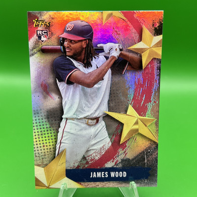 2025 Topps Series 1 James Wood Rookie Stars Of MLB-18