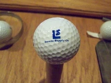 LEWIS SUPPLY CO.  LOGO GOLF  BALL ULTRA