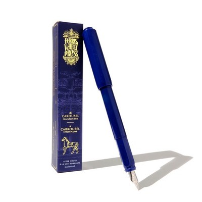 | Carousel Fountain Pen | Acrylic blend body | Airsealed click locking cap | ...