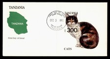 DR WHO 1992 TANZANIA FDC CAT 300 S/S R90445