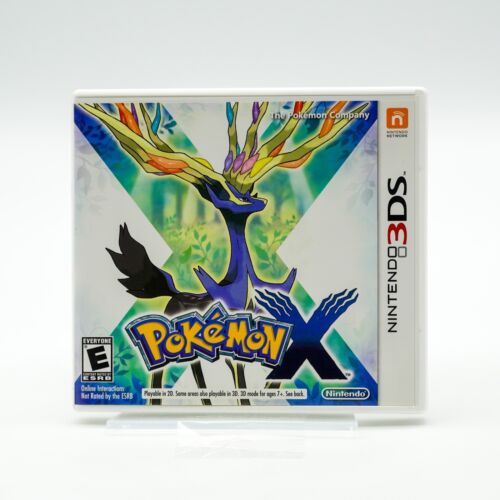 Nintendo 3DS Pokemon X Role Playing Adventure Game Kalos Region Epic 2014 Tested - Picture 1 of 5