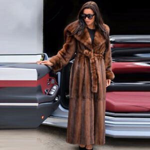 100% Real Genuine Mink Fur Long Coat Outwear Overcoat Custom Womens trench parka 100% Real Genuine Mink Fur Long Coat Outwear Overcoat Custom Womens trench parka