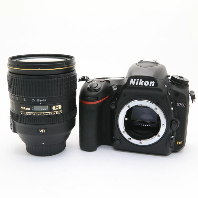 Nikon D750 with AF-S Nikkor 24-120mm G ED VR lens for Sale. at Rs