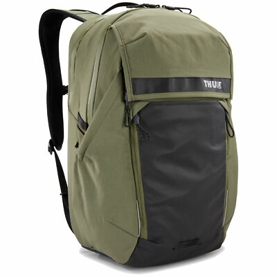 Thule Paramount Commuter Rucksack Fahrradrucksack Tagesrucksack NEU Olivgrün 27L