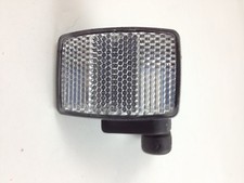 Adjustable Bicycle Reflector  Rectangle Silver