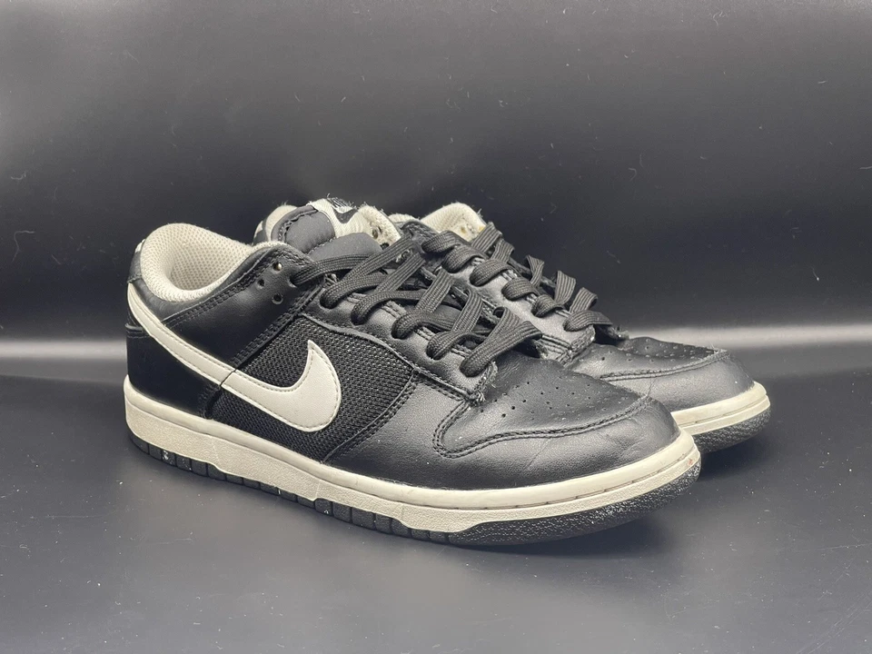 Talla 7w- Nike Dunk Low CL Negro Blanco Vintage Foto 2 de 4