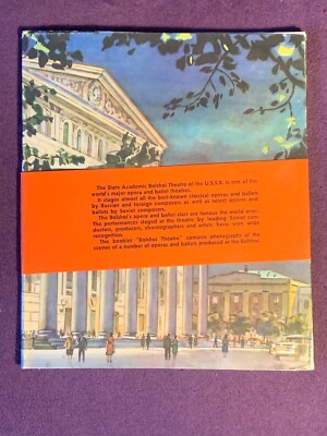 Bolschoi Ballett Oper 1956 Tourheft.