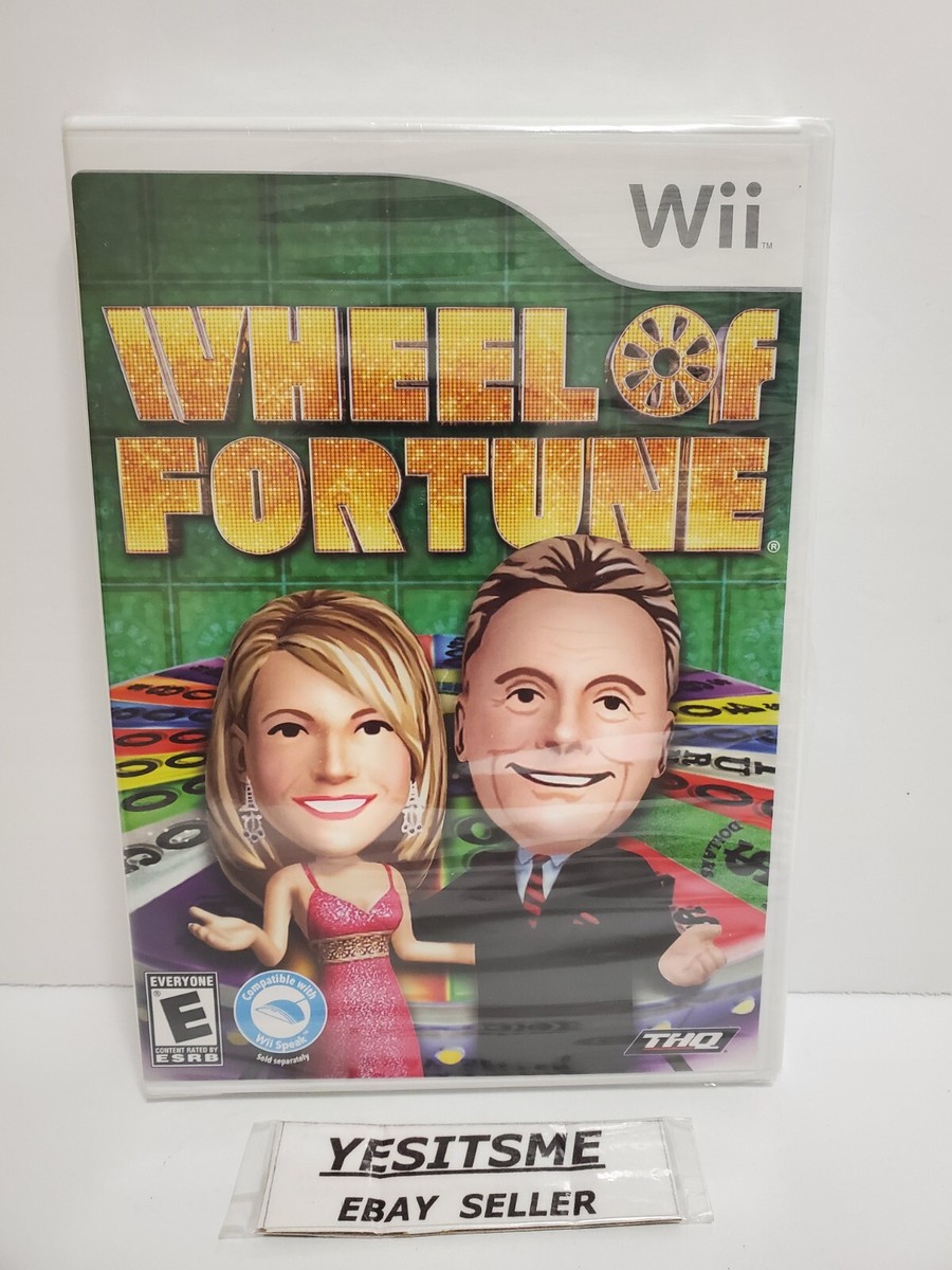 Wheel of Fortune Nintendo Wii Game Brand New & Sealed 785138303796