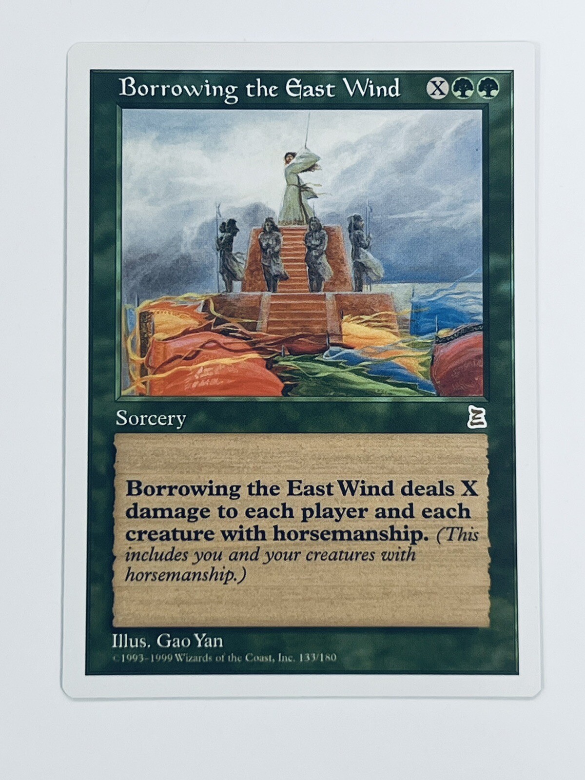 MTG Borrowing the East Wind Portal Three Kingdoms #133