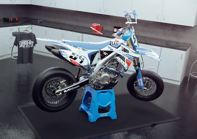 TM OCEAN MX Grafik Kit Motocross Grafik 125 250 300 450 EN ES FI 2T Aufkleber