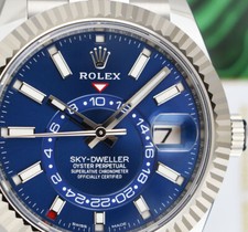 ROLEX - 2022 White Gold & SS Sky Dweller Blue Dial w/ CARD 326934 - SANT BLANC 7