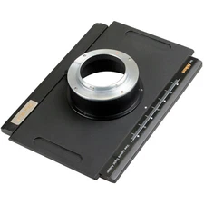 Nikon DF D4 D7000 DSLR Digital Back Adapter For 4x5'' Camera Toyo Linhof Ebony