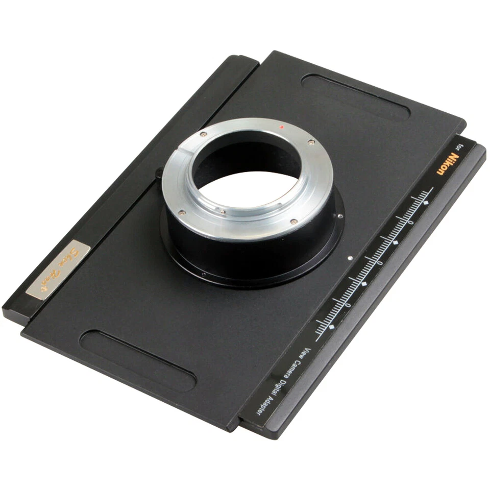 Nikon DF D4 D7000 DSLR Digital Back Adapter For 4x5'' Camera Toyo Linhof Ebony - Image 2 of 4