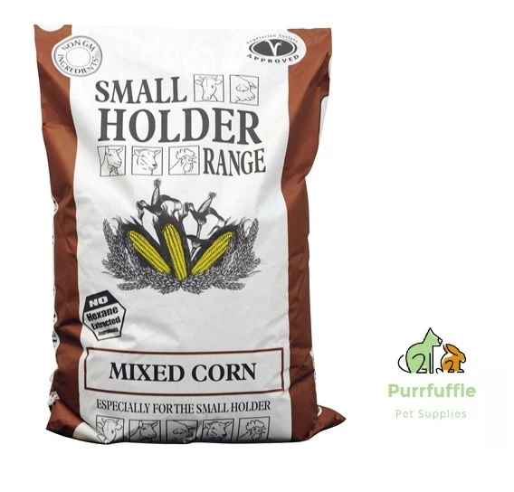 20KG ALLEN & PAGE MIXED CORN NATURAL NON-GM CHICKEN POULTRY DUCK FEED FOOD