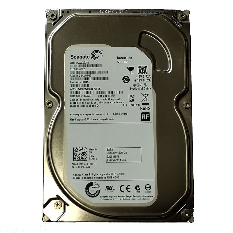 Seagate Desktop HDD 500GB ST500DM002 10個 Seagate Barracuda 500GB ST500DM002 7200RPM SATA 3.5