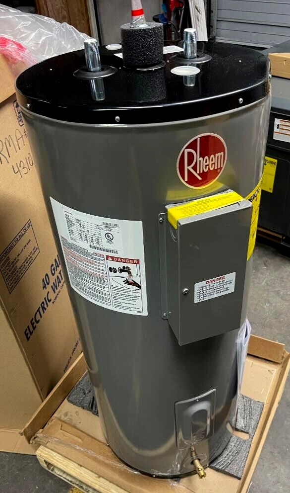 RHEEM Electric Water Heater 40 Gallon #ELD40-TB New In Box