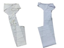 1 PAIR PURE COTTON WHITE LANGOTA / LANGOTI MEN/WOMEN UNDERWEAR TRADITIONAL SPORT