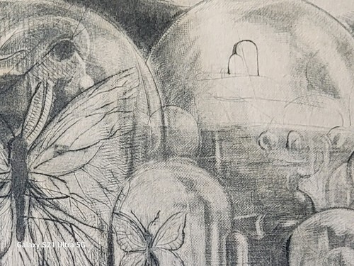 GH ROTHE ETCHING GLASSTOWN LIMITED NUMBER 88 /260 MEZZOTINT SIGNED 25 X 19 - Picture 19 of 20