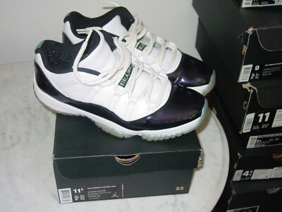 Air Jordan 11 Retro Low Iridescent Men’s Size 11.5 Air Jordan 11 Retro Low Emerald Jubilee Iridescent 528895  main image 2