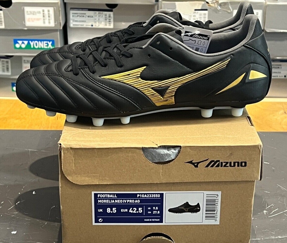 Mizuno Morelia Neo IV Pro AG Men's Soccer Shoes Football [US:9.5