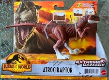 Jurassic World Dominion Extreme Damage ATROCIRAPTOR 2022 Dino Action Figure