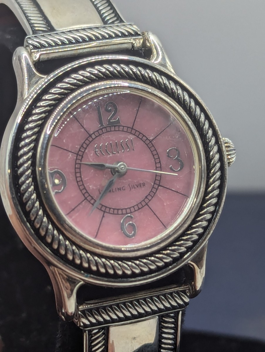 ECCLISSI 23115 Sterling Silver Case Quartz Women display picture 1