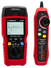 Triplett LVPRO10 TDR/Cable Tester- Twisted Pair (CAT5E/6/6A/8) and Coax Cables