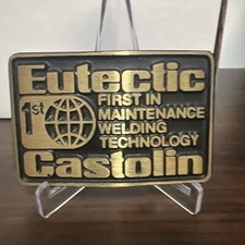 Vintage Eutectic Castonlin Belt Buckle Welding Technology 1st Dynabuckle