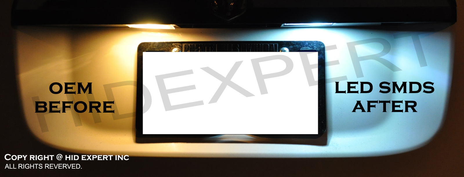 4 pc T10 168 194 High Power White LED Replacement Front Parking Light