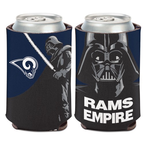 LOS ANGELES RAMS DARTH VADER 2 SIDED CAN BOTTLE COOZIE COOLER KOOZIE - Bild 1 von 1
