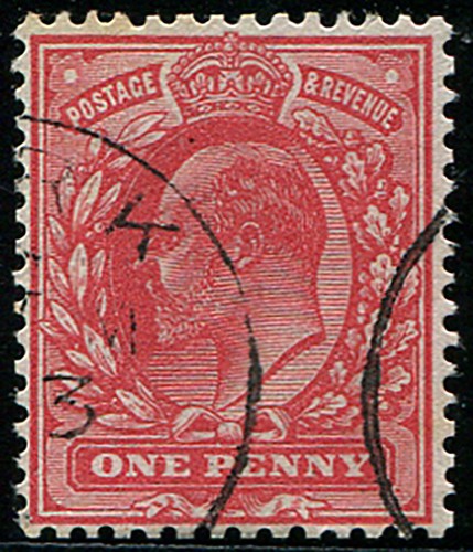 1d SG 275a ‘ANILINE (REDDISH-ROSE/F)’ VFU, perfectly centred, crisp part ‘191... - 第 1/1 張圖片