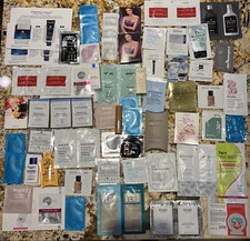 Huge 60 Beauty Makeup Skincare Lot Full  Deluxe Sample Size Ulta Sephora LotAA