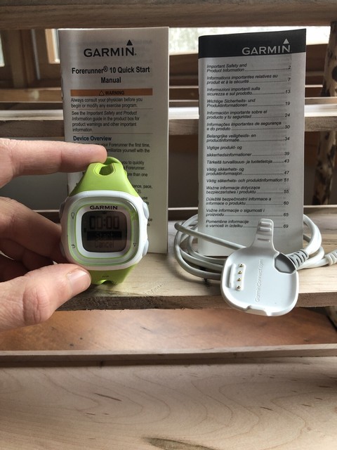 garmin forerunner 10 green