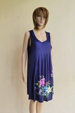 Women´s Tank Dress Size 4XL Purple Floral                             --A60--