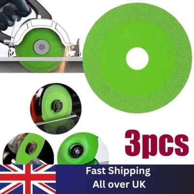 100mm Glass Cutting Disc Ceramic Tile Polishing Diamond Ultra-thin Saw Blade 3x