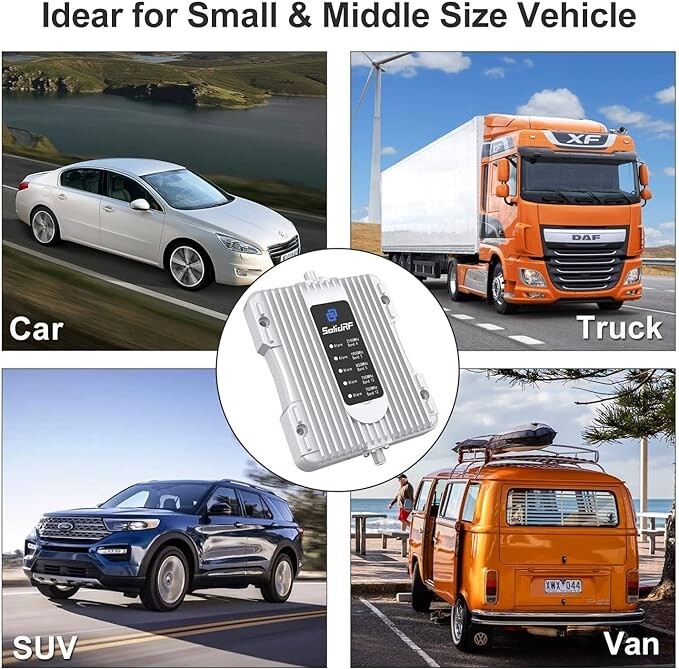SolidRF Cell Phone Booster for Car , LTE 3G 4G 5G, ALL Carriers! eBay