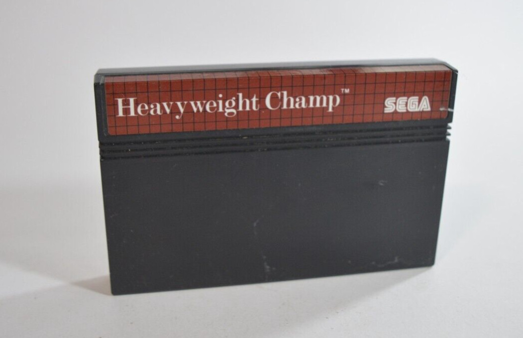 Heavyweight Champ Master System / Ms Game  PAL retrogaming SEGA original
