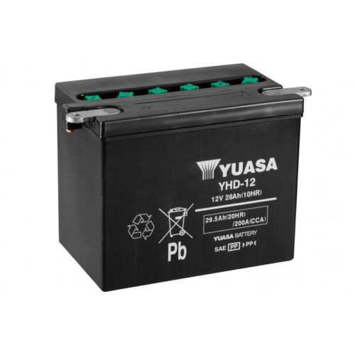 Batterie moto YUASA YHD-12 12V 29.5AH 200A - Photo 1/1