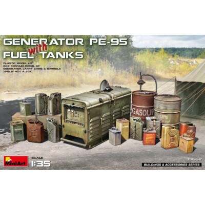 Miniart #35662 1/35 Generator PE-95 with Fuel Tanks