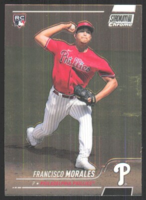 2022 Stadium Club Chrome Francisco Morales Rookie #398