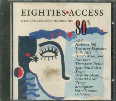   1  CD   EIGHTIES ACCESS ''14 Original Classic Hits From The 80's'' CD-Sampler