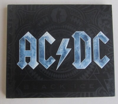 AC/DC – Black Ice CD USED - Booklet - 88697 38376 2 Blue Letters