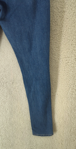 Levis 721 Women Jeans 27 Blue Cotton Blend Distressed Regular Fit Skinny Denim - Bild 17 von 23