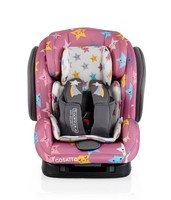 Cosatto Hug Isofix Anti-escape Car Seat, Group 1/2/3, Happy Stars Cosatto Hug Isofix Anti-escape Car Seat, Group 1/2/3, Happy Stars