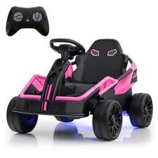 Ride on Car for Big Kids 12V Battery Powered Electric UTV w/Remote Control Pink