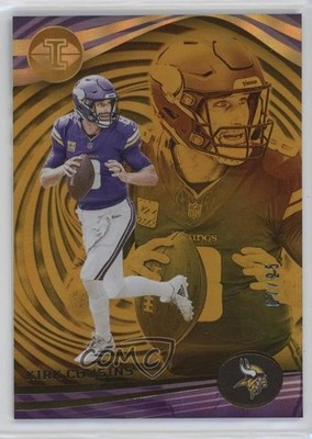 2023 Panini Illusions Gold 7/25 Kirk Cousins #71 1pk1
