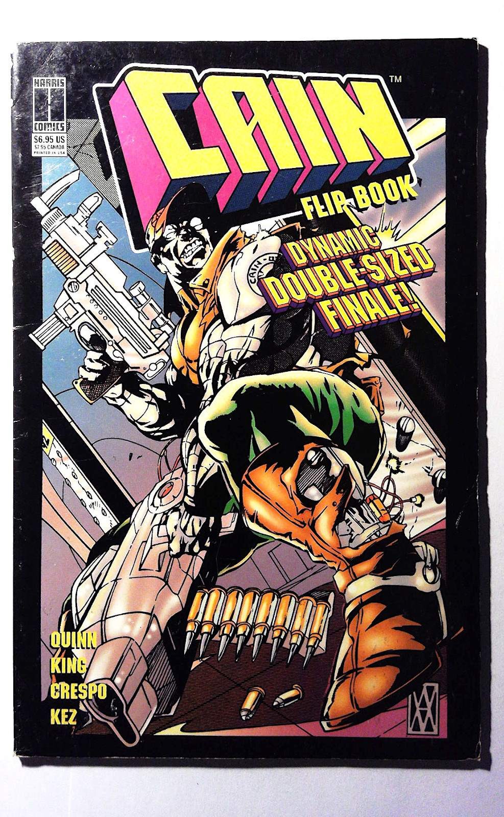 Cain/Vampirella Flip Book #0 (1994) Harris Comics 1st Print Comic Book