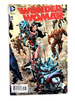 DC WONDER WOMAN (2016) #49 Kim Jung Gi Cover C Variant NM- (9.2) Ships FREE!